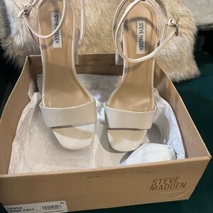 Steve Madden Lessa Bone Heels